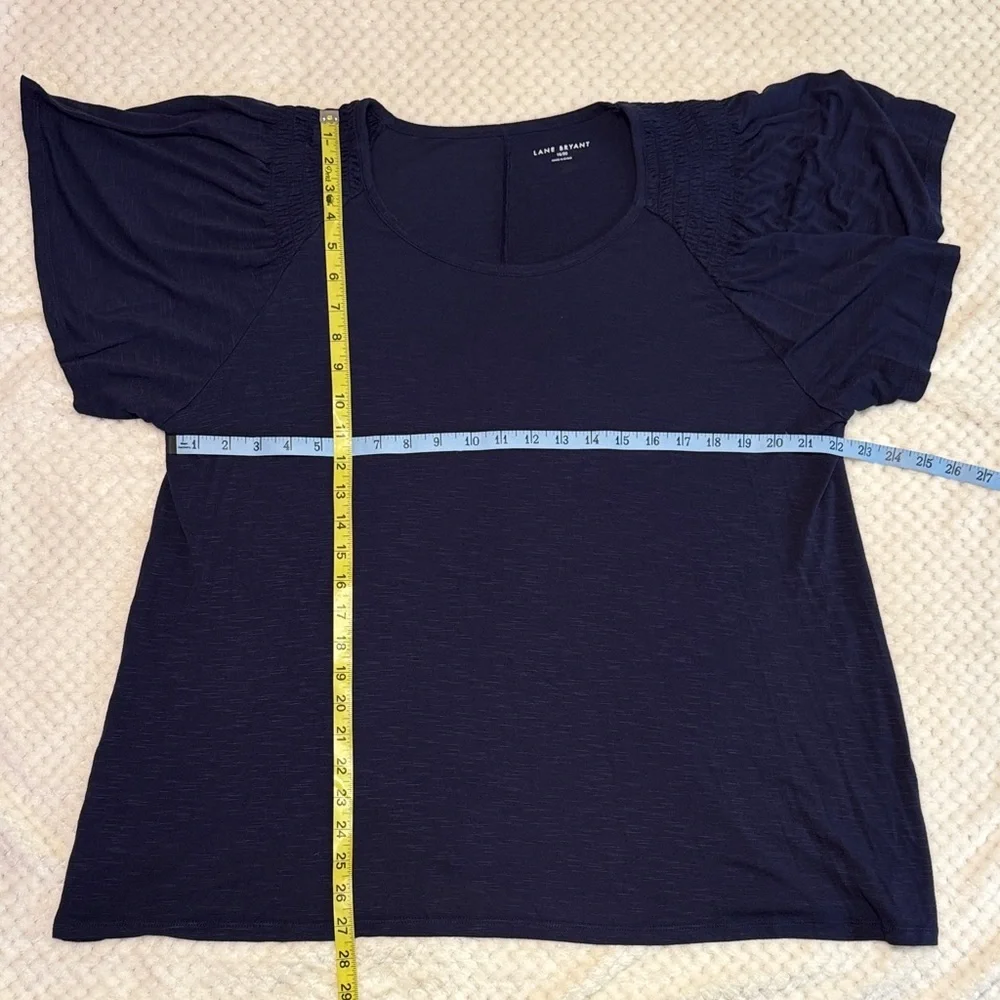 🔥 EUC Lane Bryant Navy Blue Top Bundle – Women’s 18/20 (3 Pieces)